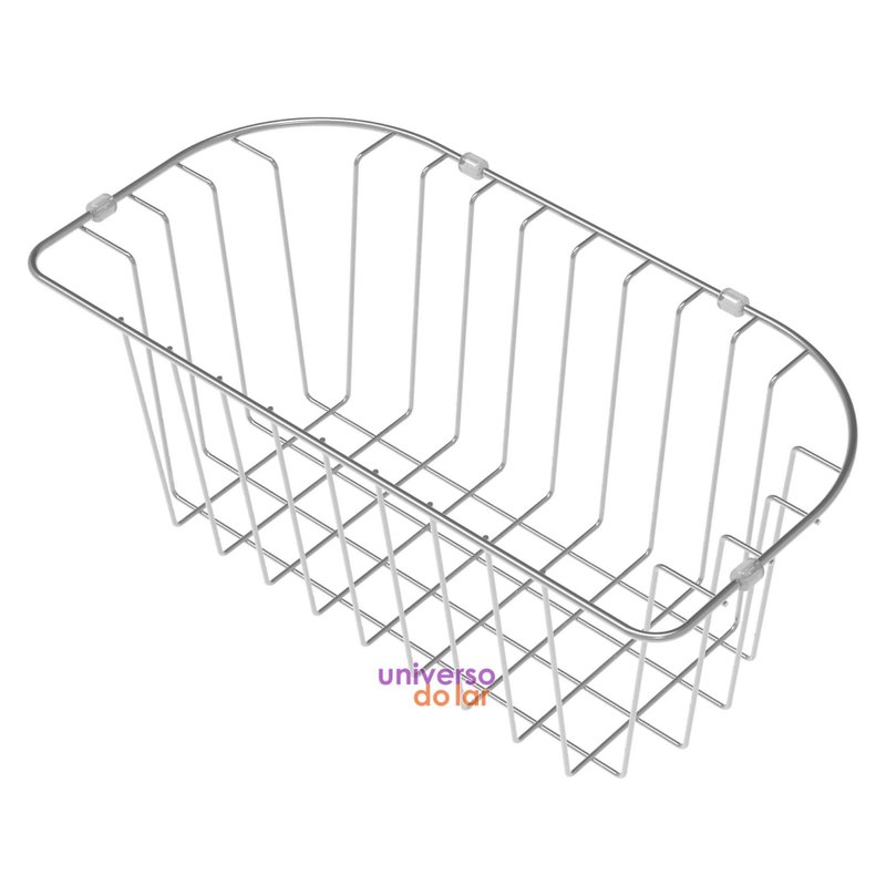 Cesto Aramado para Cubas de Sobrepor e Undermount Morgana 60 FX - Aço Inox