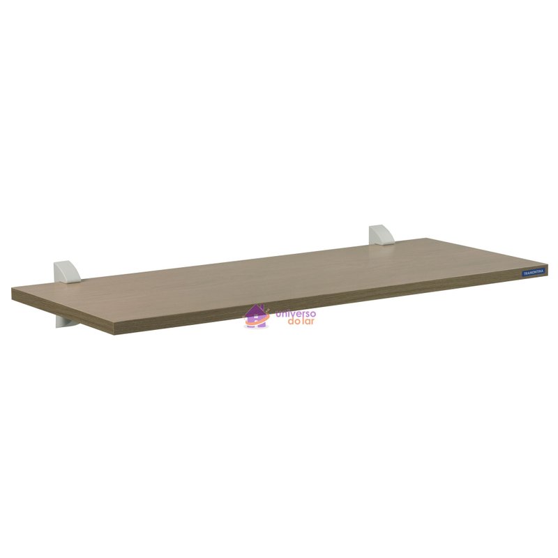 Prateleira Elite Amêndoa 90cm x 25cm