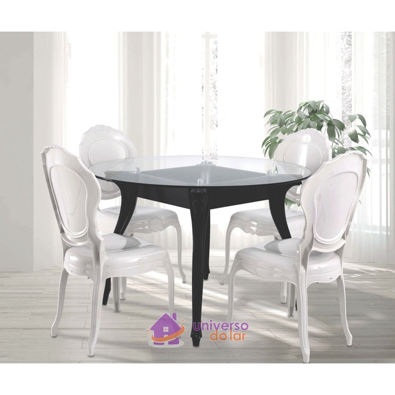 Mesa Belle Époque Preta