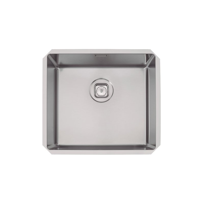 Cuba de embutir Design Collection Quadrum Undermount Acabamento Scotch Brite 45 U 49x44cm