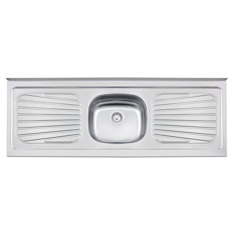 Pia de Apoio New Raggi 40 em Aço Inox 150x52 cm