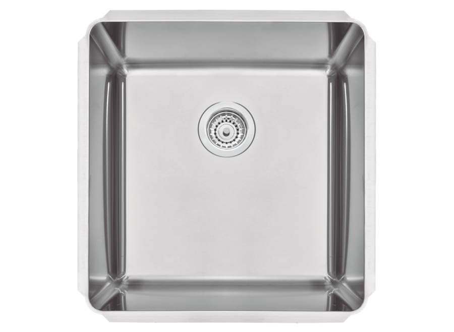Cuba Profissional de embutir Dritta Pro em Aço Inox com Acabamento Scotch Brite 50x50 cm