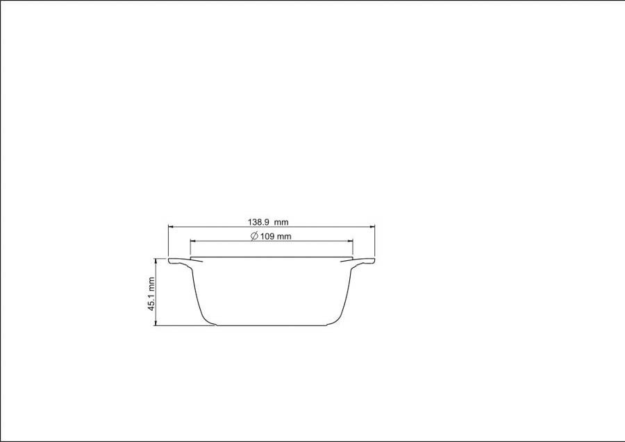 Cocotte Lyon em Alumínio Forjado Revestimento Antiaderente Starflon 0,29 L 10 cm