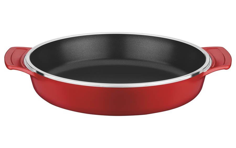 Frigideira Lyon 32cm 4,3L em Alumínio Forjado Antiaderente High Performance Vermelho