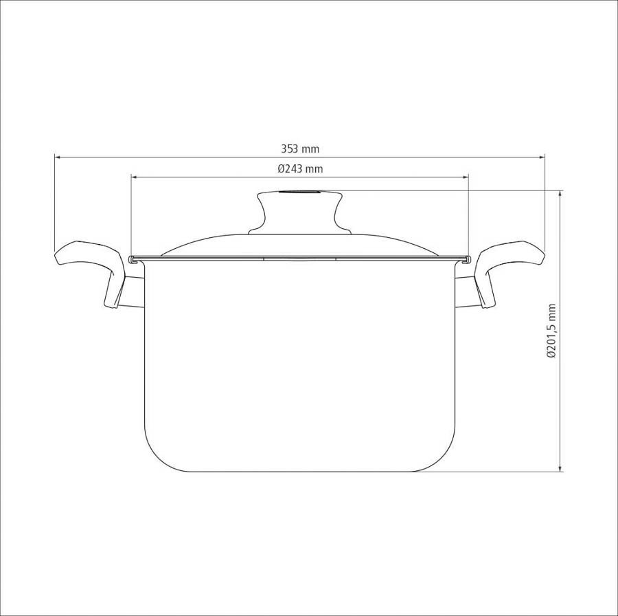 Espagueteira My Lovely Kitchen Alumínio Rosa Antiaderente Starflon