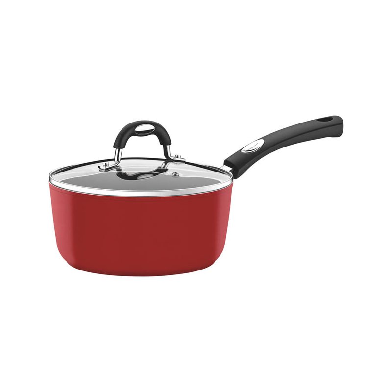 Panela Tramontina Mnaco Induction Alumnio Antiaderente Starflon Vermelho  20cm 2,6L - 28706720