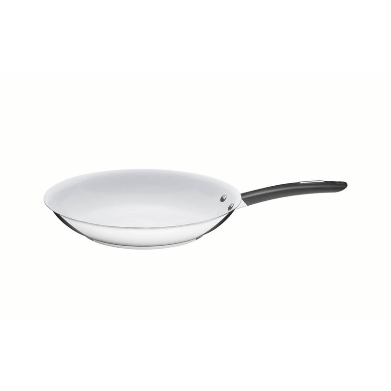 Frigideira Duo Silicone 20cm em Aço Inox e Interno Cerâmico