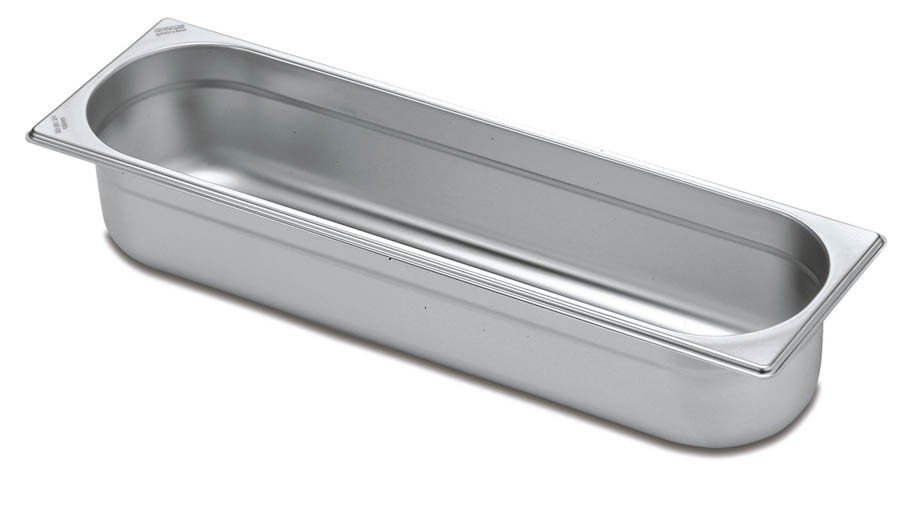 Cuba Gastronômica 2/4 em Aço Inox sem Alças Profundidade 150 mm - Aço 304 -