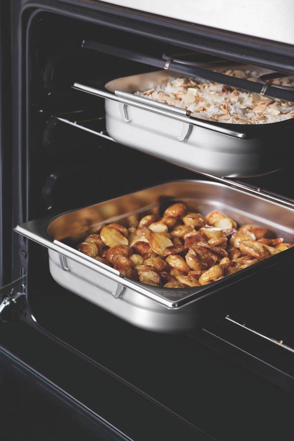 Cuba Gastronômica 1/1 em Aço Inox com Alças Móveis Profundidade 150 mm - Aço 304 -