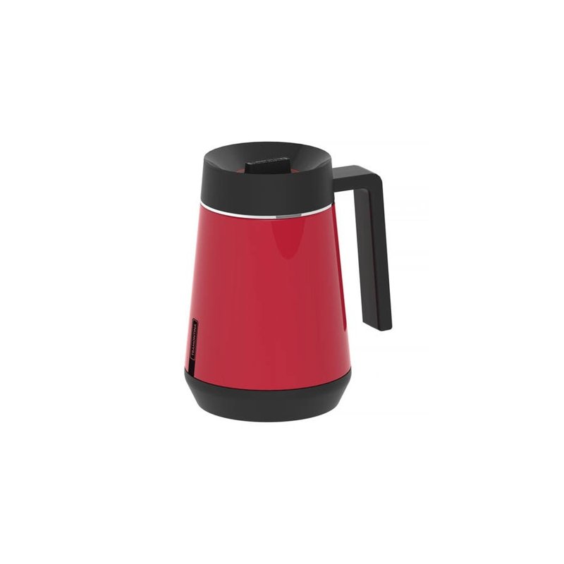 Bule Térmico Exata em Aço Inox Vermelho com Infusor 300 ml