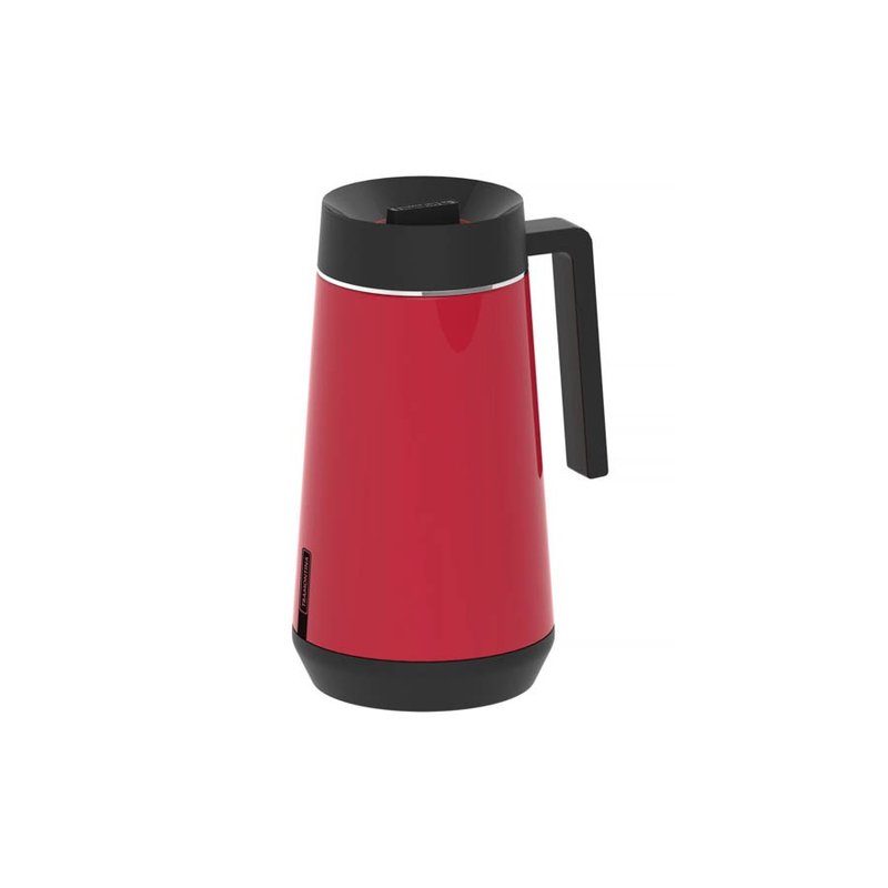 Bule Térmico Exata em Aço Inox Vermelho com Infusor 500 ml