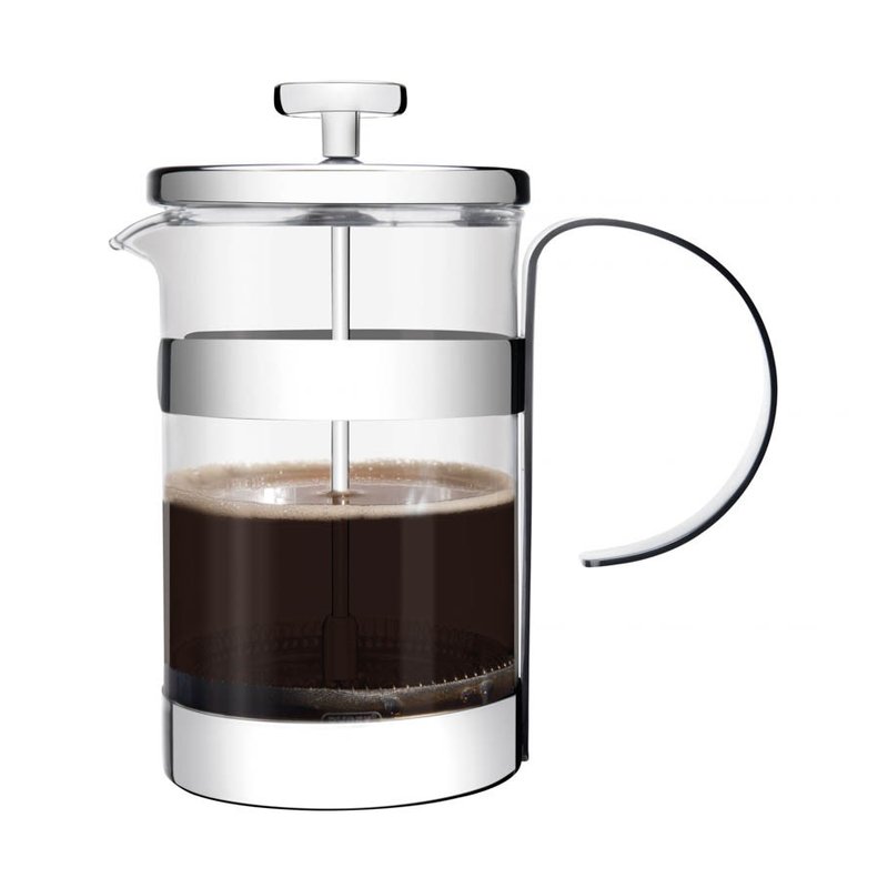 Cafeteira Francesa para Café em Vidro e Aço Inox 10 cm 950 ml