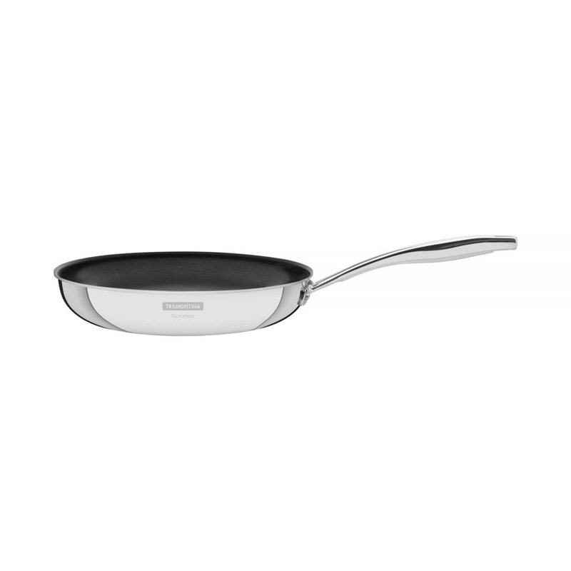 Frigideira Grano Aço Inox Corpo Triplo Revestimento Interno Antiaderente 20 cm 1,2 L
