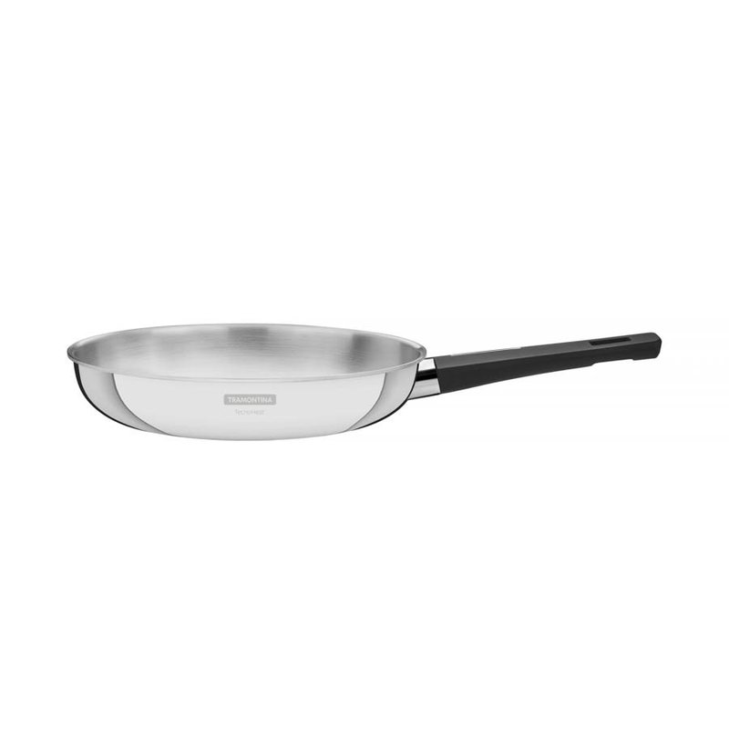 Frigideira Grano Baquelite em Aço Inox com Corpo Triplo e Cabo de Baquelite 26 cm 2,2 L