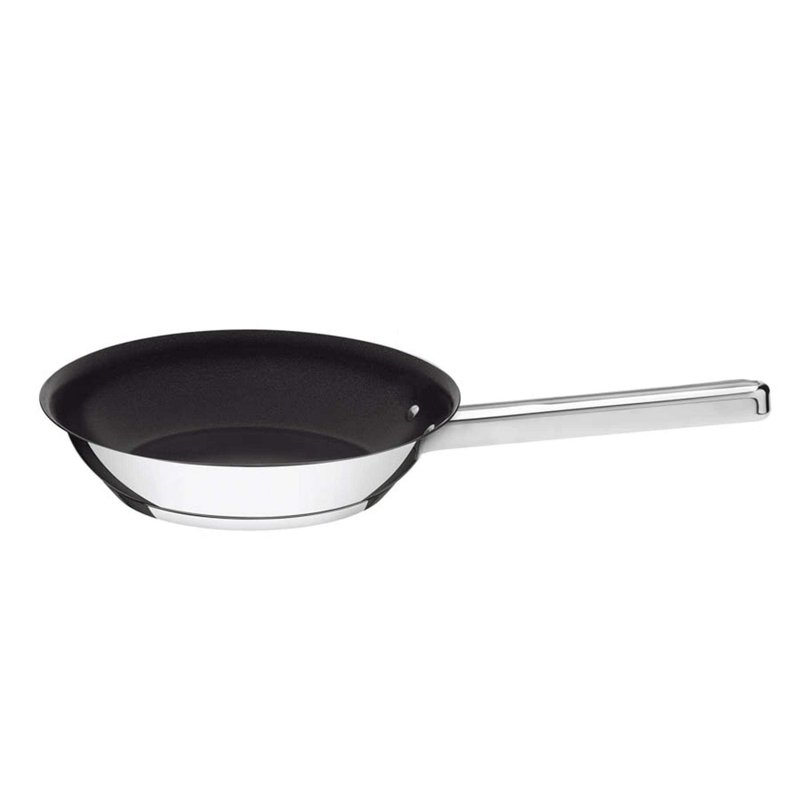 Frigideira Ventura em Aço Inox com Interno Antiaderente 24 cm 2,1 L