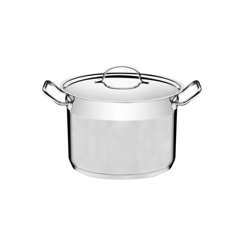 Caldeirão Professional em Aço Inox com Fundo Triplo Ø 28cm