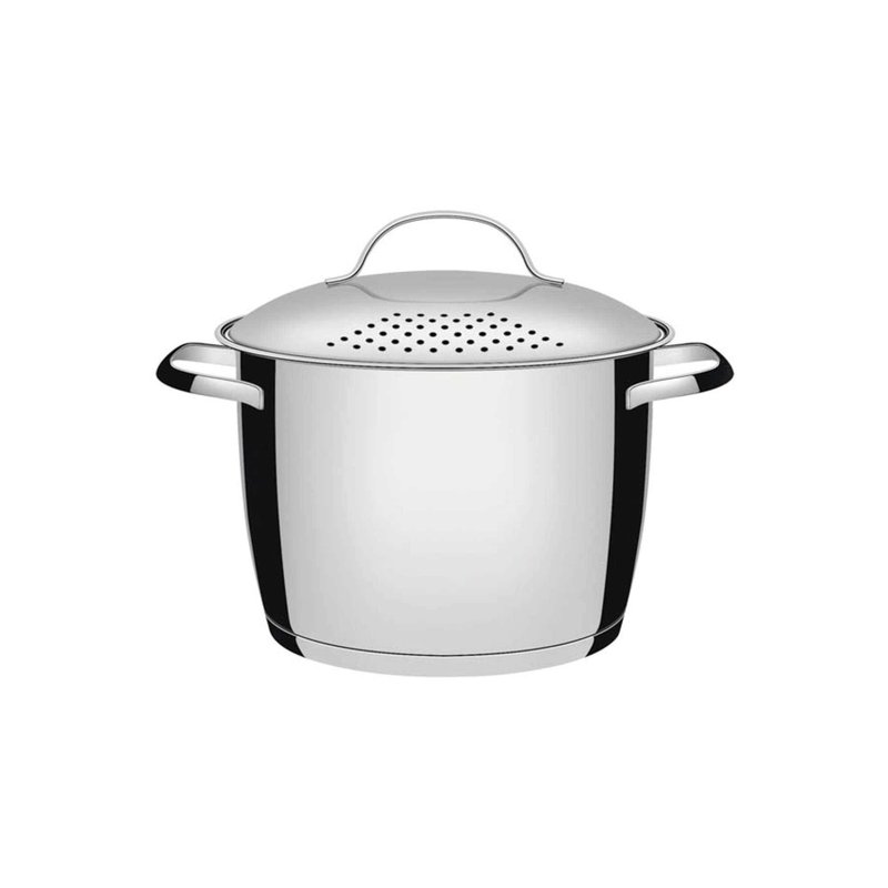 Espagueteira Allegra em Aço Inox com Fundo Triplo 22 cm 5,5 L