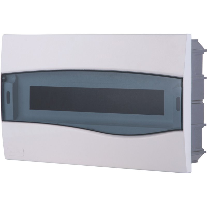 Quadro de Distribuição de Embutir 18 DIN ou 12 NEMA com Porta Transparente