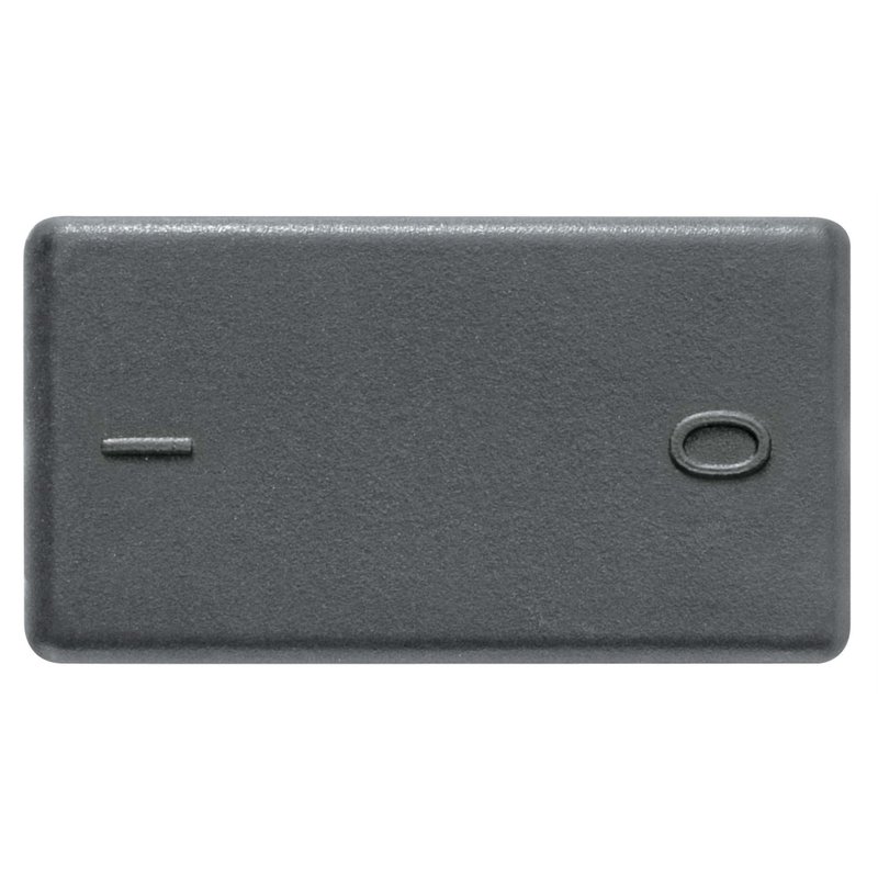 Módulo Interruptor Bipolar Simples IzyFlat 10 A 250 V Grafite