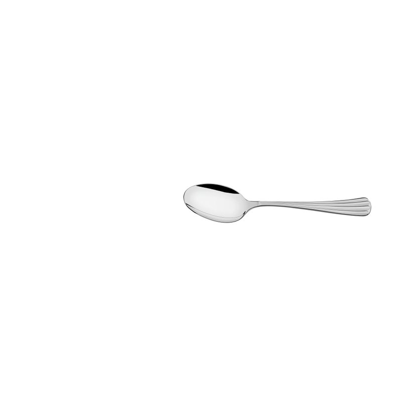 Colher para Café Viena em Aço Inox Alto Brilho com Detalhes em Alto Relevo no Cabo