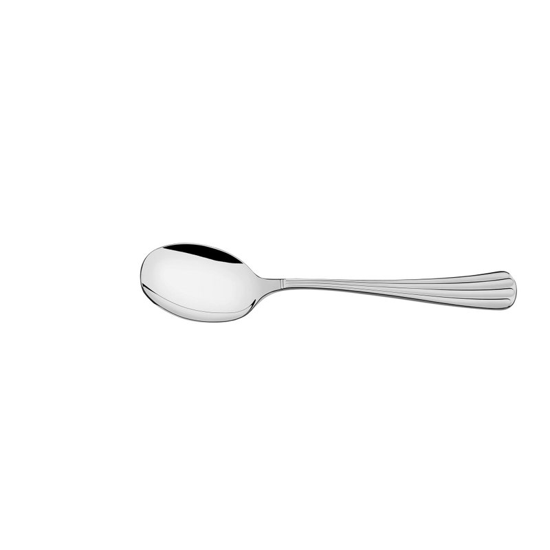 Colher para Sopa Viena em Aço Inox Alto Brilho com Detalhes em Alto Relevo no Cabo