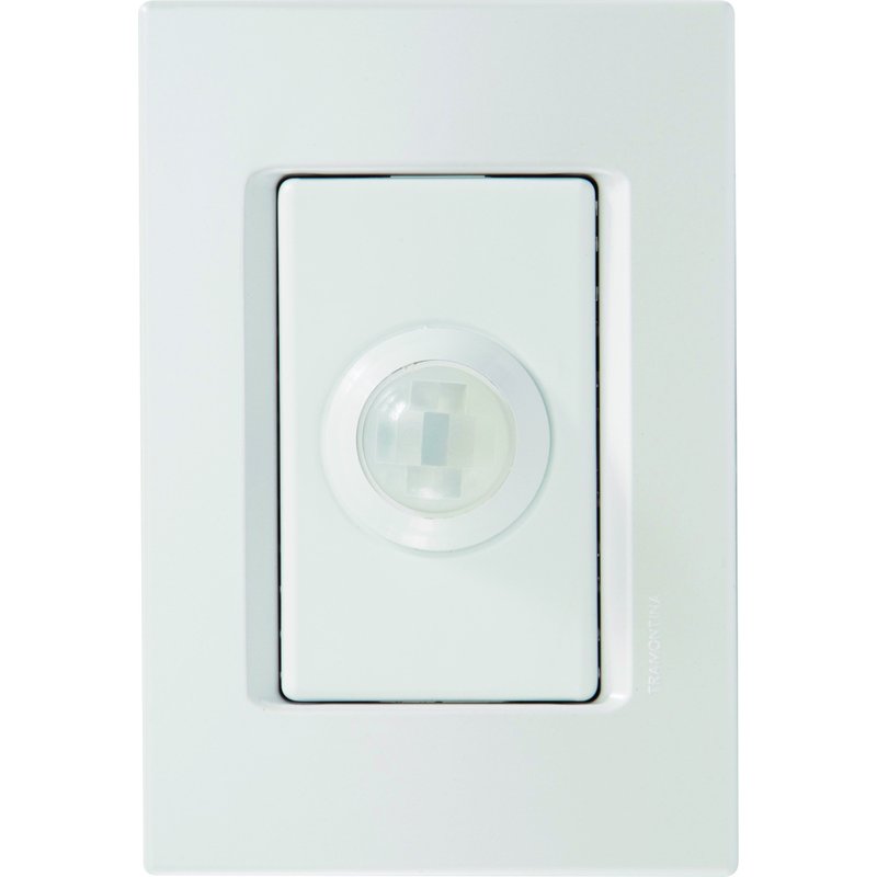 Conjunto 4x2 com Detector de Presença Bivolt com Fotocélula IzyFlat Branco