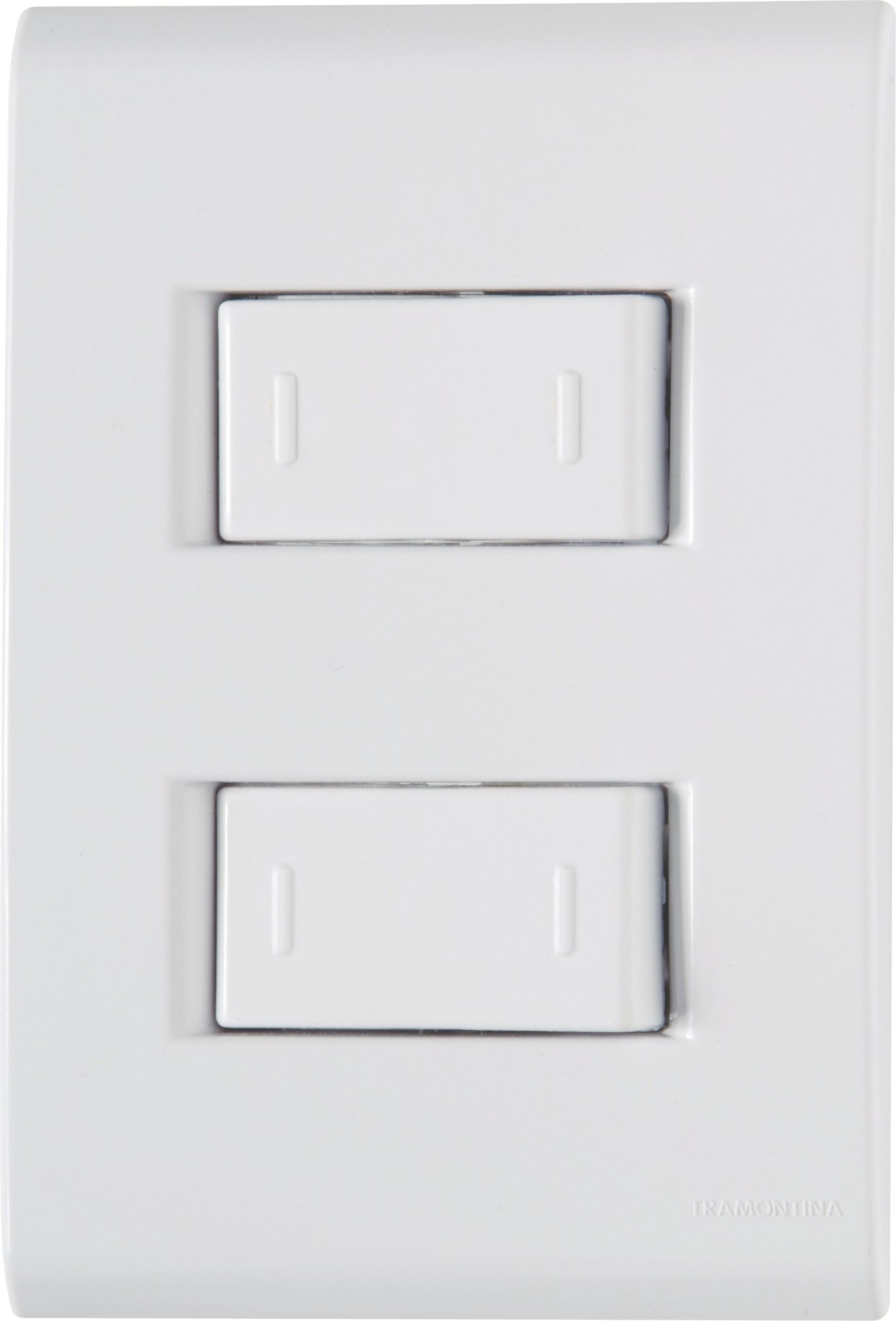 Conjunto 4x2 2 Interruptores Paralelos Tramontina Liz 10A 250V