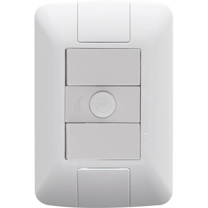Conjunto 4x2 Variador de Ventilador Bivolt Aria Branco