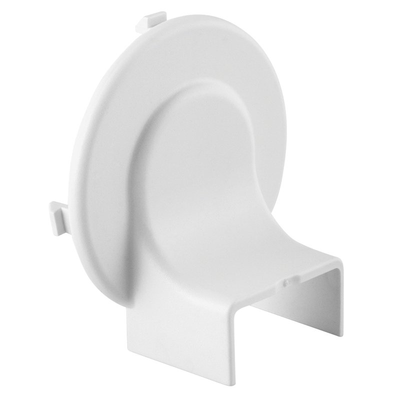 Conector de Saída para Canaleta 20x10 mm Branco