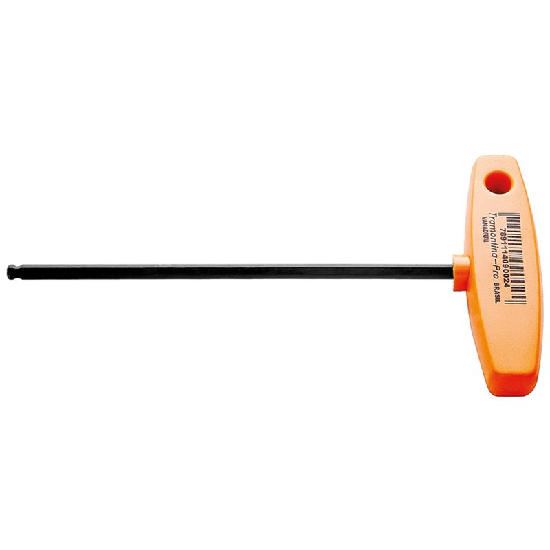 Chave Cabo T Ponta Hexagonal Abaulada 6x180 mm PRO