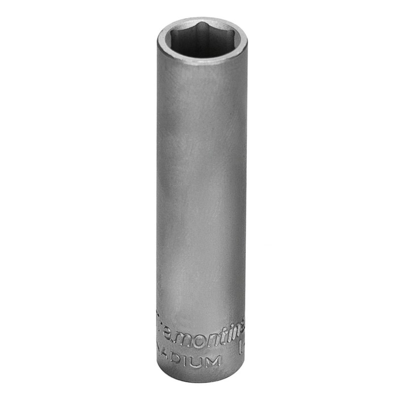Soquete Sextavado Longo em Aço Cromo Vanádio 9 mm - Encaixe 1/4" PRO