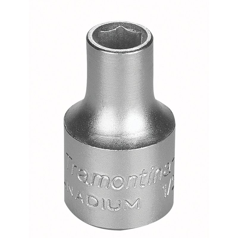 Soquete Sextavado em Aço Cromo Vanádio 11 mm - Encaixe 1/2" PRO