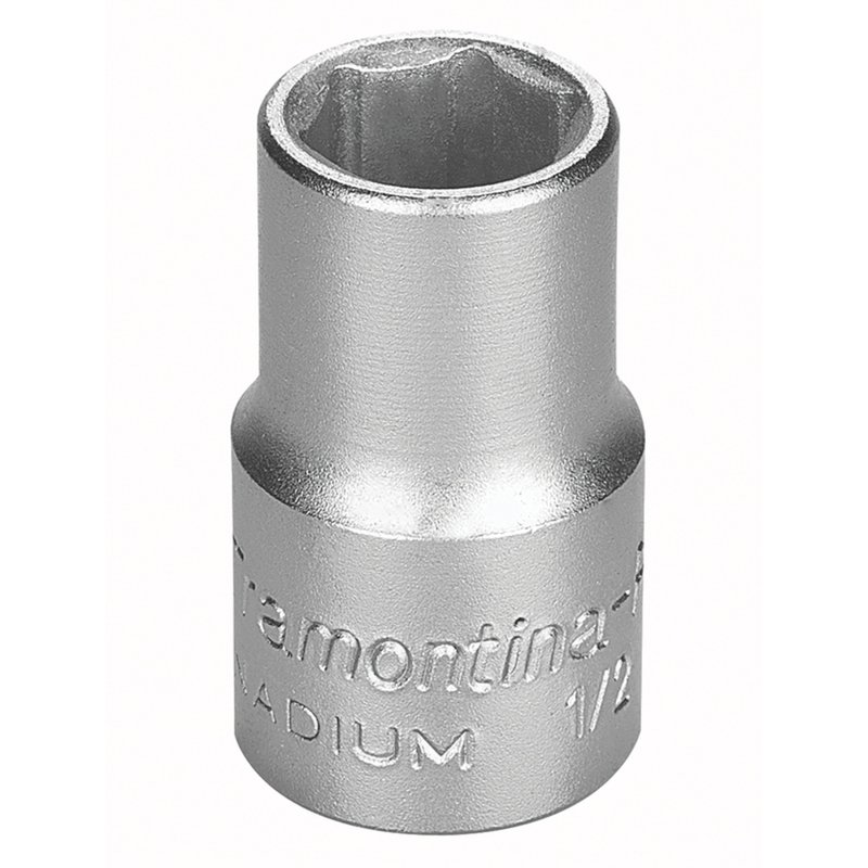 Soquete Sextavado em Aço Cromo Vanádio 13 mm - Encaixe 1/2" PRO