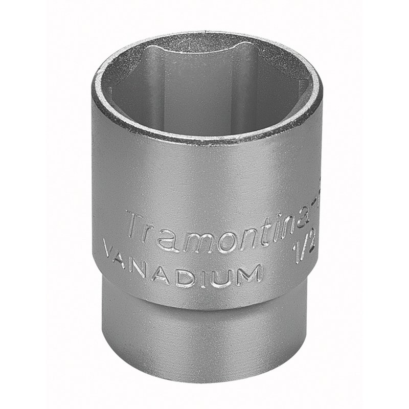 Soquete Sextavado em Aço Cromo Vanádio 28 mm - Encaixe 1/2" PRO