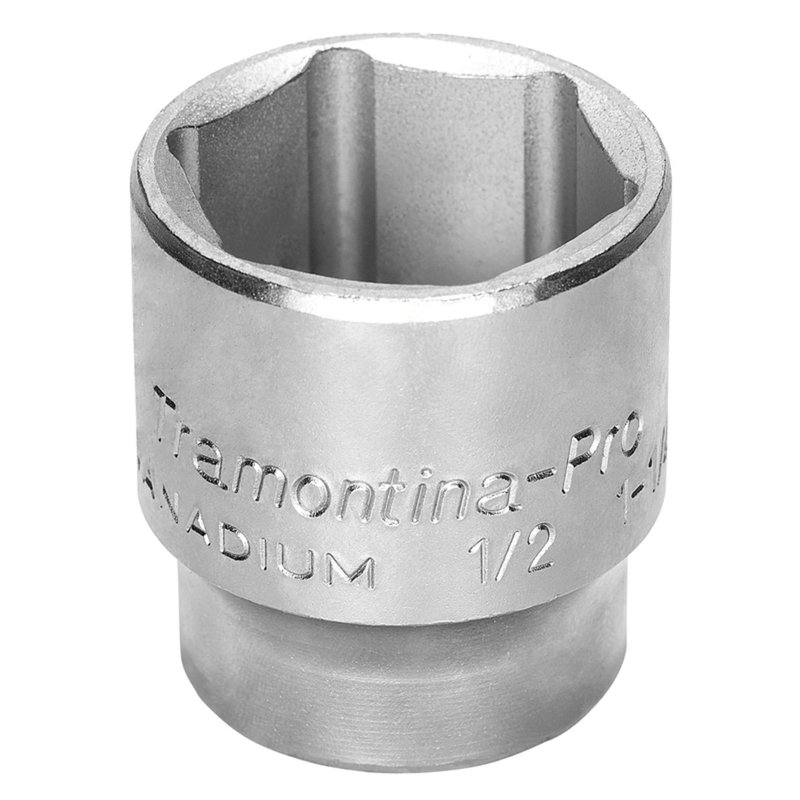 Soquete Sextavado em Aço Cromo Vanádio 15/16" - Encaixe 1/2" PRO