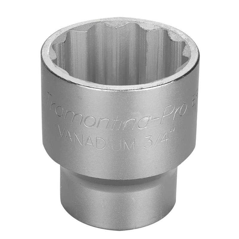 Soquete Estriado em Aço Cromo Vanádio 42 mm - Encaixe 3/4"