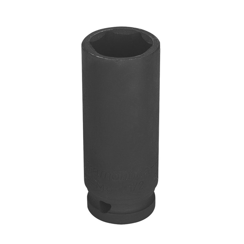 Soquete de impacto sextavado longo em aço cromo molibdênio 21 mm - Encaixe 1/2'