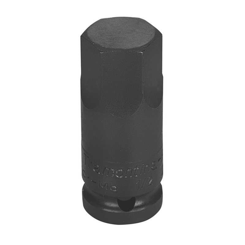 Soquete de impacto ponta hexagopnal em aço cromo molibdênio 19 mm - Encaixe 1/2'