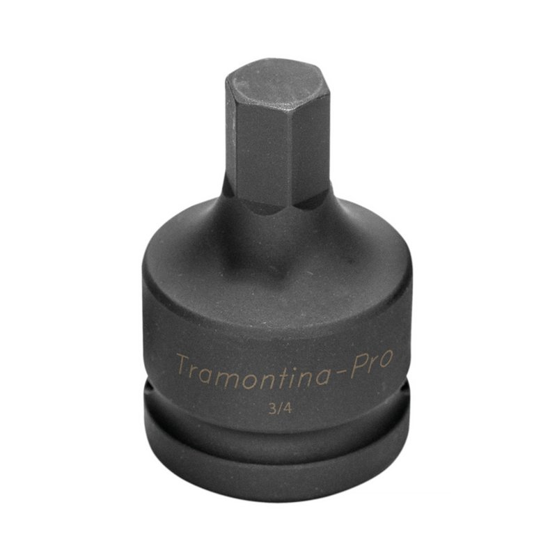 Soquete de impacto ponta hexagopnal em aço cromo molibdênio 11 mm - Encaixe 3/4'