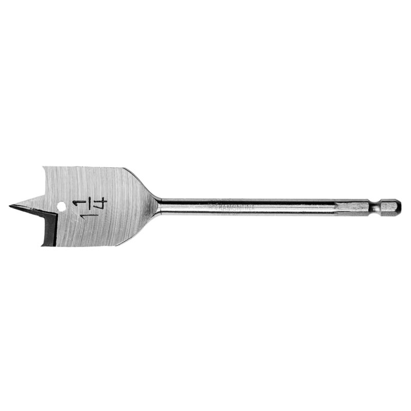 Broca para Madeira com Ponta Chata 1.1/4" 150 mm em Aço Especial