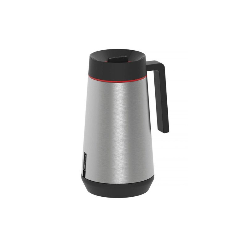 Bule Térmico Exata em Aço Inox Grafite 500 ml
