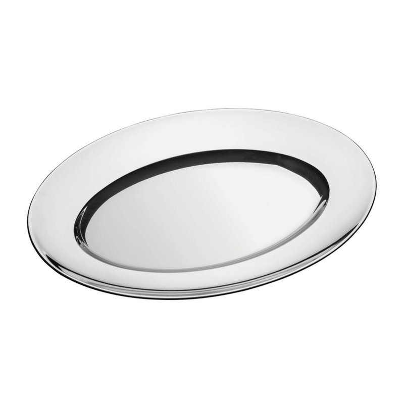 Travessa Rasa Buena em Aço Inox 40x28 cm