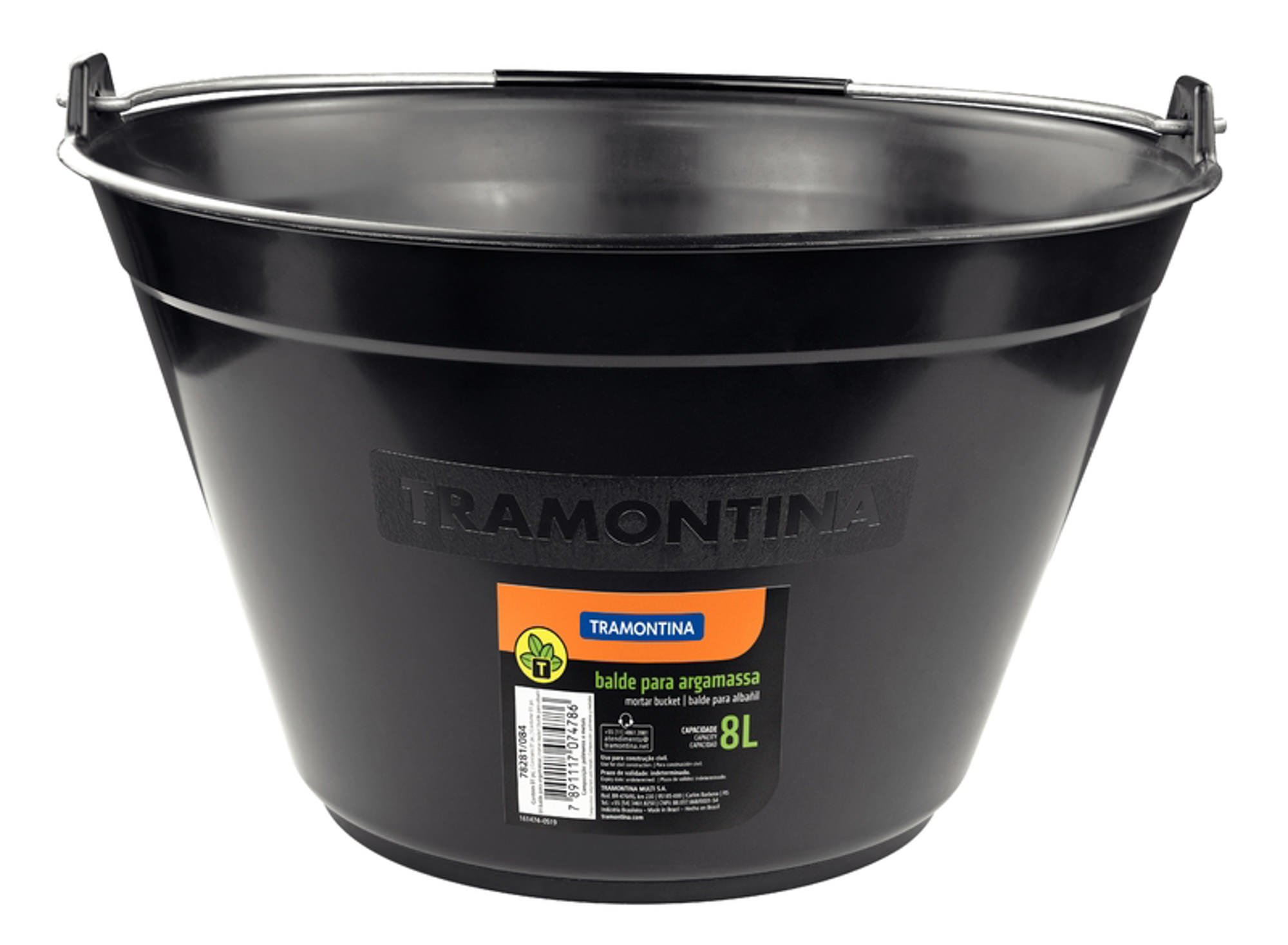 美品★Blada Baldessa １ WESTANAR45mm F2.8 Balde Argamassa Tramontina Plástico 8L Preto - 78281084