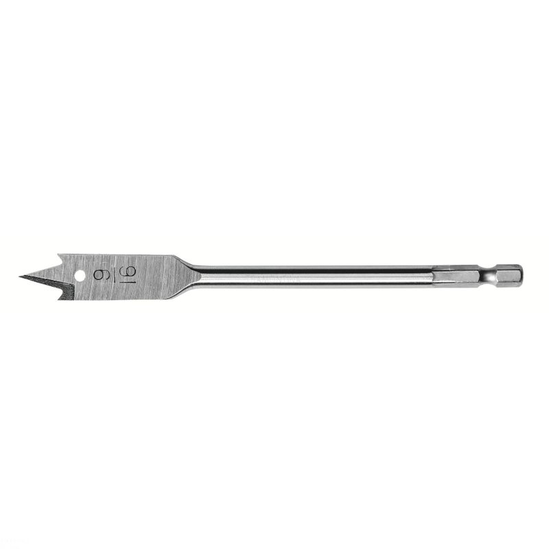 Broca para Madeira com Ponta Chata 9/16" 150 mm em Aço Especial