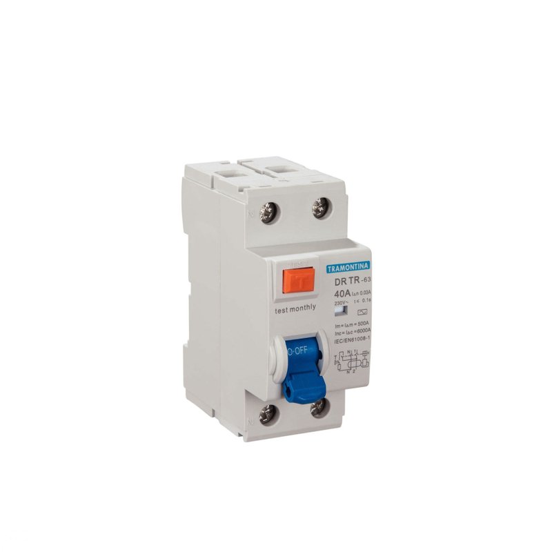 Interruptor DR (diferencial residual) TR-63 2P 25A 30mA 6KA