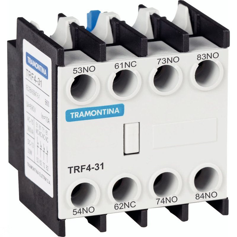 Contato Auxiliar Frontal para Contator TRF4- 31 3NA+1NF