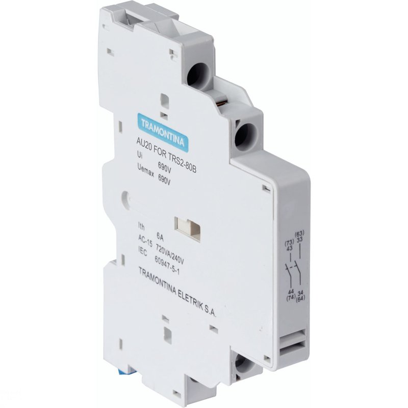 Contator Lateral AU20 para Disjuntor Motor TRS2-80B