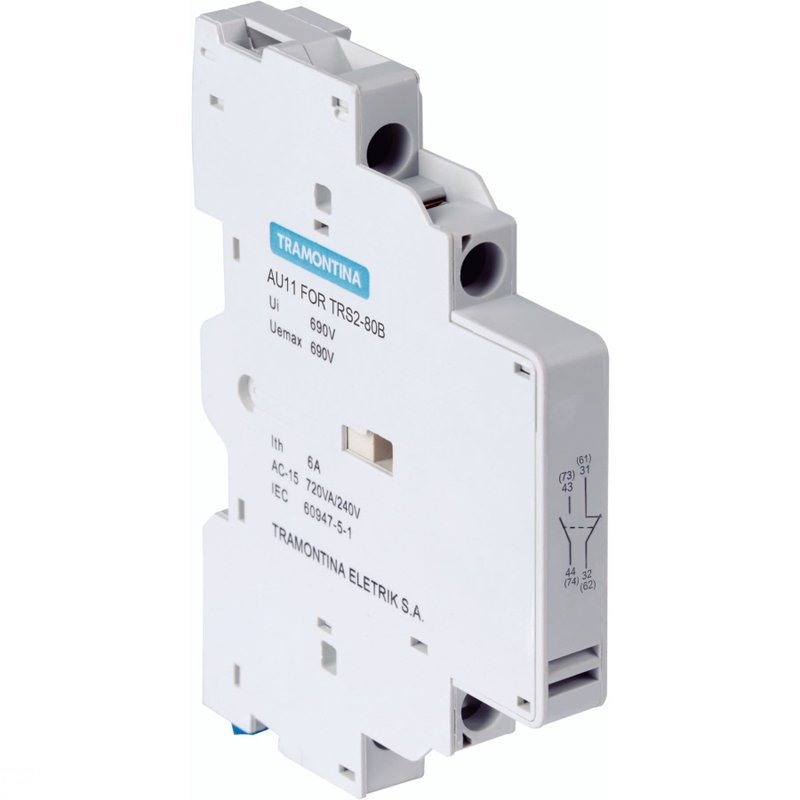 Contator Lateral AU11 para Disjuntor Motor TRS2-80B