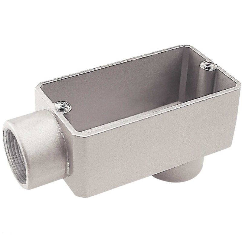 Condulete fixo 3/4" tipo "LB" - sem tampa / rosca BSP / com pintura eletrostática a pó