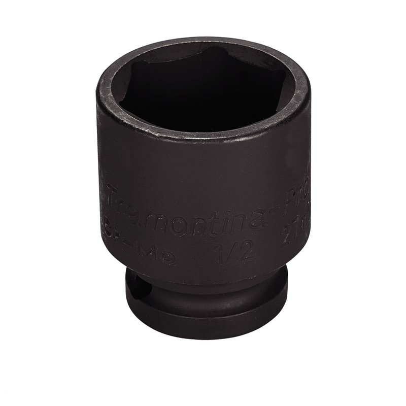 Soquete de impacto sextavado em aço cromo molibdênio 30 mm - Encaixe 1/2'